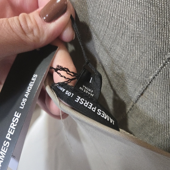 NWT James Perse Gray Taupe Cami Slip Dress, SIZE 1/S - Picture 12 of 12